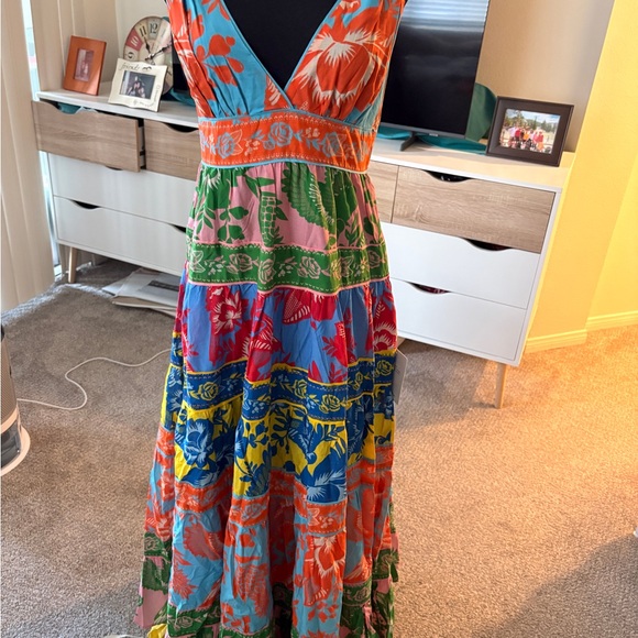 FARM Rio Vibrant Floral Maxi Dress - Picture 6 of 16